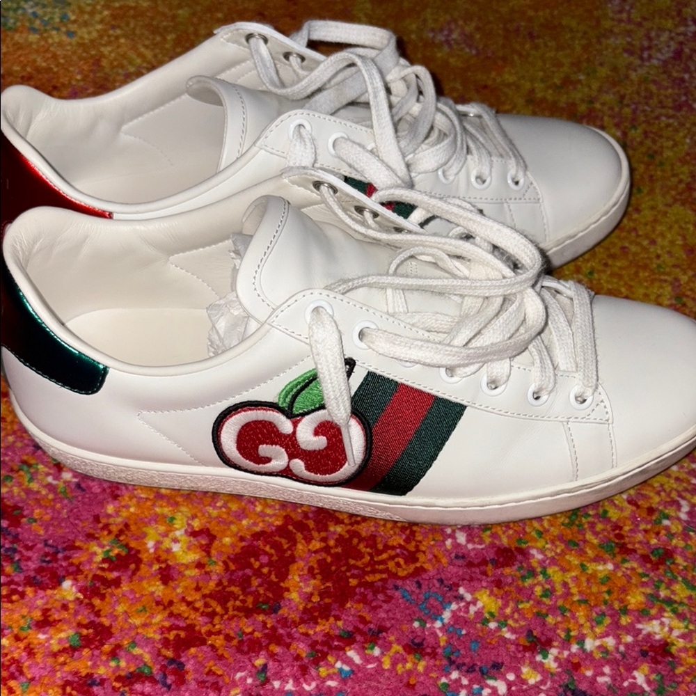 Gucci Ace GG Cherry Sneakers
